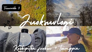 Juoksuvlogi  Keskipitkä juoksu  tsemppiä [upl. by Rebmat]