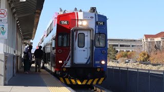 Railfanning at lehi station Pt 2 [upl. by Lauryn473]