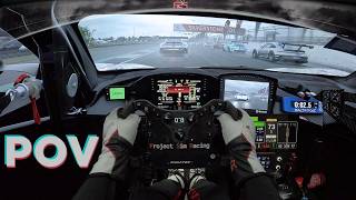 McLaren 720S Full Send in the Rain at Silverstone  ACC  Fanatec DD [upl. by Sibie]