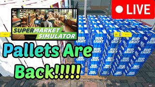 Supermarket Simulator  Pallets Have Returned [upl. by Pepi]