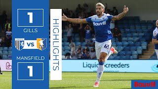 HIGHLIGHTS  Gillingham 1 Mansfield Town 1 [upl. by Catto]