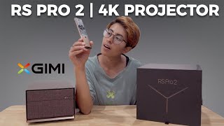 2021 XGIMI NEW 4K RS Pro 2 Projector  Unbox and Review [upl. by Edita734]