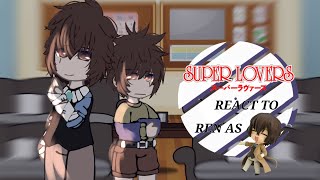 SUPER LOVERS react to ren as dazai no originalbl [upl. by Ayanal]