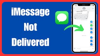 Fixed✅ iMessage Not Delivered Problem in iPhone or iPad iOS 17 2024 [upl. by Eihcir644]