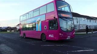 Translink Metro buses on the Fairview Road 06022019 [upl. by Iru]