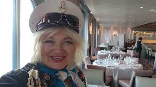 Celebrity Cruises Normandy dining room Luxury Travel 5613359459 [upl. by Soo]