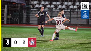 HIGHLIGHTS  Juventus FC vs FC Bayern München  UEFA Womens Champions League 202425 Deutsch [upl. by Raila]