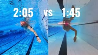 20Second Drop Watch This Triathletes Insane Swim Improvement [upl. by Yemorej]