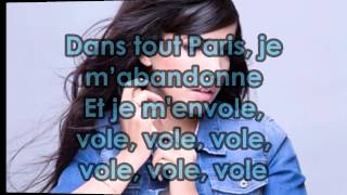 Indila  Derniere Danse with lyrics [upl. by Ahtenak]