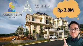 ❌SOLD OUT❌ SUMMARECON BOGOR AGATHIS GOLF RESIDENCE  mulai 29M saja [upl. by Berton]