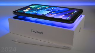 New iPad Mini 2024  A17 Pro Unboxing and Overview [upl. by Colier503]