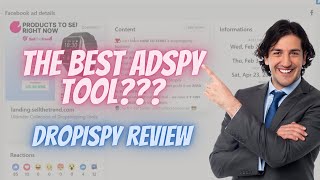 Best Ads Spy Tool 2022  Ways to get an Adspy Tool for Free  Dropispy Review [upl. by Kapeed]