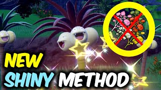 NO HERBA MYSTICA NEW Shiny Hunting Method Pokémon Scarlet and Violet DLC [upl. by Arikehs]