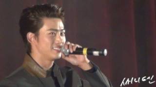 Fancam 201202232pmTaecyeonDankook UniversityMatriculationWingBlue BearsampTaecyeon [upl. by Suraved395]