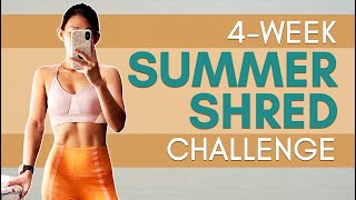 4Week Summer Shred Challenge HIIT  Strength  Joanna Soh [upl. by Heiskell535]