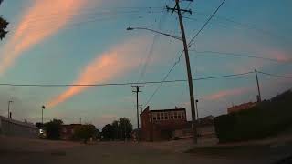 4K Dash Cam  Kenosha Wisconsin South Side Streets  Beautiful Sunset On A Warm Night September 2024 [upl. by Halilad]