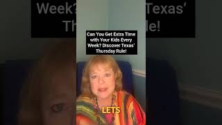 Can You Get Extra Time with Your Kids Every Week Discover Texas’ New Thursday Rule [upl. by Akayas]