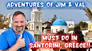 Santorini Villages amp Canava Distillery Cruise Shore Excursion [upl. by Mchenry51]