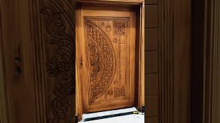 How To Install Wooden Door Door Installation IdeaWood Door Design idea viralvideo viralshort [upl. by Nyssa764]