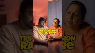 Trip Permission Rapid Fire Ft Amma 😂🔥  tamilcomedy funny indianmom [upl. by Nauqes]