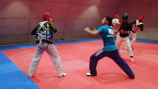 Practice 7  Taekwondo endurance training  Jaouad Achab [upl. by Baalbeer]