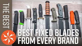 The Best Fixed Blade Knives from Every Brand in 2021 [upl. by Llabmik624]