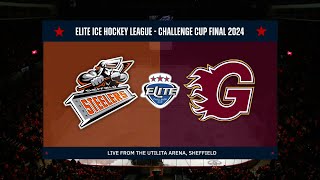 2024 Challenge Cup Final Sheffield Steelers 31 Guildford Flames 130324 [upl. by Acinoj864]