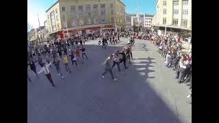 Zorba the Greek Flash Mob Dance Bristol March 2014 UPDATE RIP Mikis Theodorakis [upl. by Stoll314]