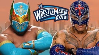 Rey Mysterio vs Sin Cara Full Match SmackDown December 2 2020 [upl. by Catima]