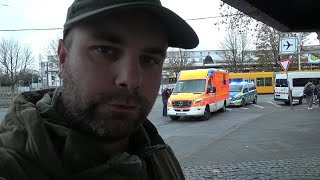 Vlog Bedrohungslage  BMA in LVRKlinik  1 Livestream  THW gefilmt in Bonn am 01021124 [upl. by Gigi139]