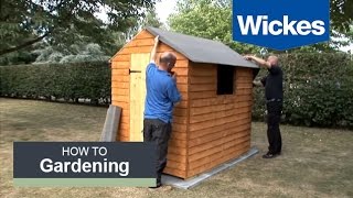 How to Felt a Shed Roof with Wickes [upl. by Jansson]