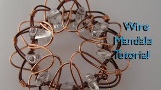 How to Make a Wire Mandala [upl. by Nahtaj488]