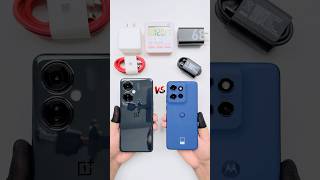 Oneplus Nord CE 3 Lite 5G vs Motorola Edge 50 Neo Charging Test shorts tech [upl. by Melc]