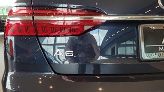 Audi A6 Prestige Firmament Blue  Okapi Brown  Quick Walkaround Jatinkumar Patel [upl. by Rhea]