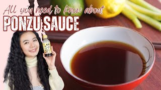 Japanese PONZU SAUCE Explain 3 Types of Ponzu [upl. by Aeniah]