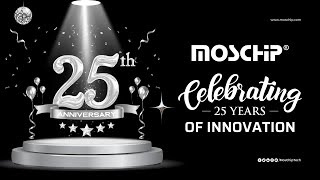 MosChip­­­® clocking 25 Years  MosChipturns25 [upl. by Marcel]