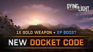 Dying Light  NEW Gold Weapon Docket Code Oktober 2021 [upl. by Maddeu]