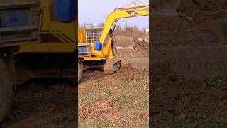 Mini excavator loading tractoryoutubeshorts [upl. by Nomor738]