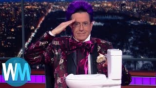 Top 10 Most HILARIOUS Stephen Colbert Moments [upl. by Hcra]