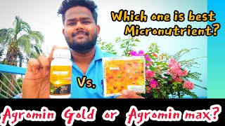 এগ্রোমিন গোল্ড অনুখাদ্য র ব্যবহার ✅Use of Agromin Gold amp Agromin Max micronutrient in bengali👉 [upl. by Neuburger]