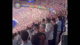 Italy national anthem  Italy vs switzerland Round of 16 Euro 2024 [upl. by Llenoil]