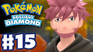 Gym Leader Byron  Pokemon Brilliant Diamond and Shining Pearl  Gameplay Walkthrough Part 15 [upl. by Tobiah]