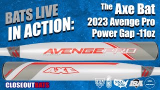 HITTING Axe Bat Avenge Pro Infrared Fastpitch Bat L158JR 10oz 11oz 2023 [upl. by Kramnhoj217]