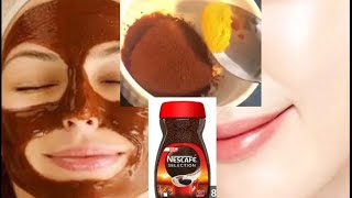 Skin whitening Coffee face pack  Get glowing spotless permanent white skin  Beauty with Rabi [upl. by Dyrrej74]