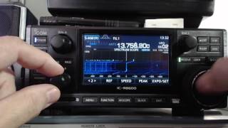 Icom ICR8600 Quick Tour [upl. by Toombs]