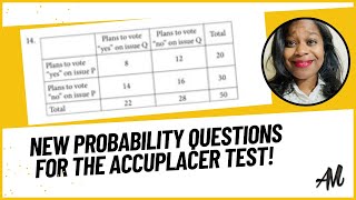 Accuplacer Test Prep  ALL NEW PROBABILITY PRACTICE QUESTIONS TO PASS YOUR COLLEGE PLACEMENT TEST [upl. by Gonzalo]