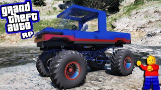 GTA RP  I BUILT A LEGO CUMMINS MUD TRUCK [upl. by Aserej]