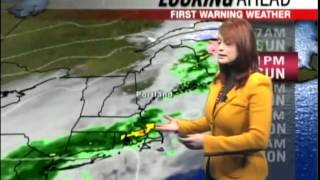 Meteorologist Mallory Brooks Forecast [upl. by Ronym]