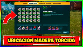 COMO CONSEGUIR MADERA TORCIDA O NUDORAIZ LEFO FORTNITE MUY FACIL [upl. by Leuamme145]