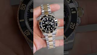 Rolex Submariner Date 41mm Black Dial Two Tone Yellow Gold 126613LN [upl. by Eannej]